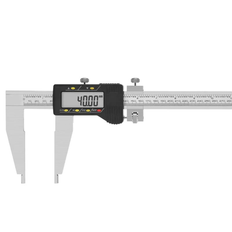 Heavy Duty Digital Caliper with Carbide Measuring Faces IV