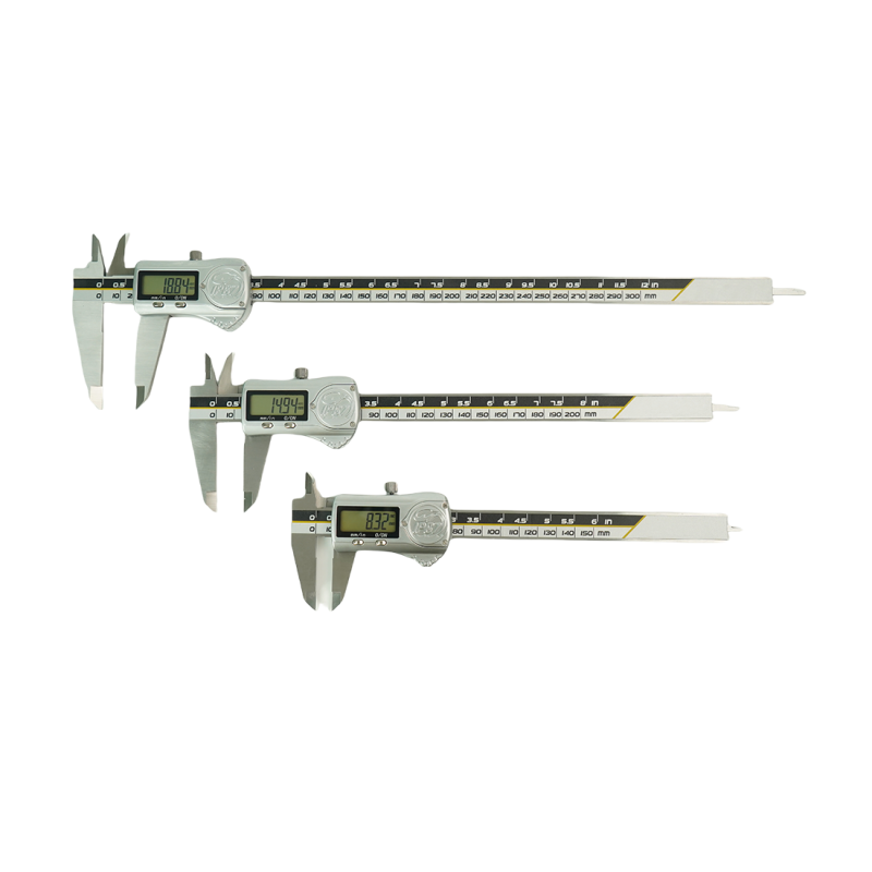 IP67 Waterproof Digital Caliper 0-300mm - Submersible Protection, 0.01mm Accuracy, Stainless Steel