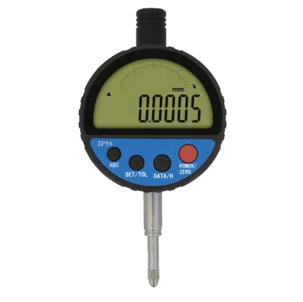 Digital Dial Indicator - Standard Version | Absolute Optical Encoding | 0.0005mm Resolution | USB-C & Wireless Data Output | IP54 Protection