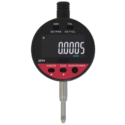 Premium Digital Dial Indicator - High-End Version | 0.0005mm Resolution | Absolute Optical Encoding | Color Display | USB-C Output | IP54 Rated